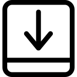 Align Bottom SVG Icon